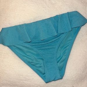 Blue bathing suit bottoms size S